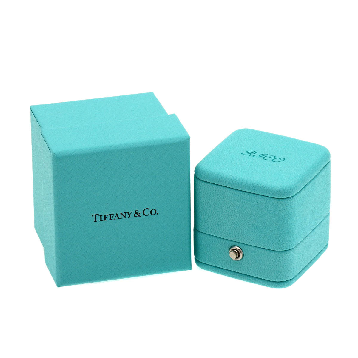 TIFFANY&Co. Soleste Fancy Vivid Yellow Diamond Ring Platinum PT950 K18 White GoldLadies [Used]