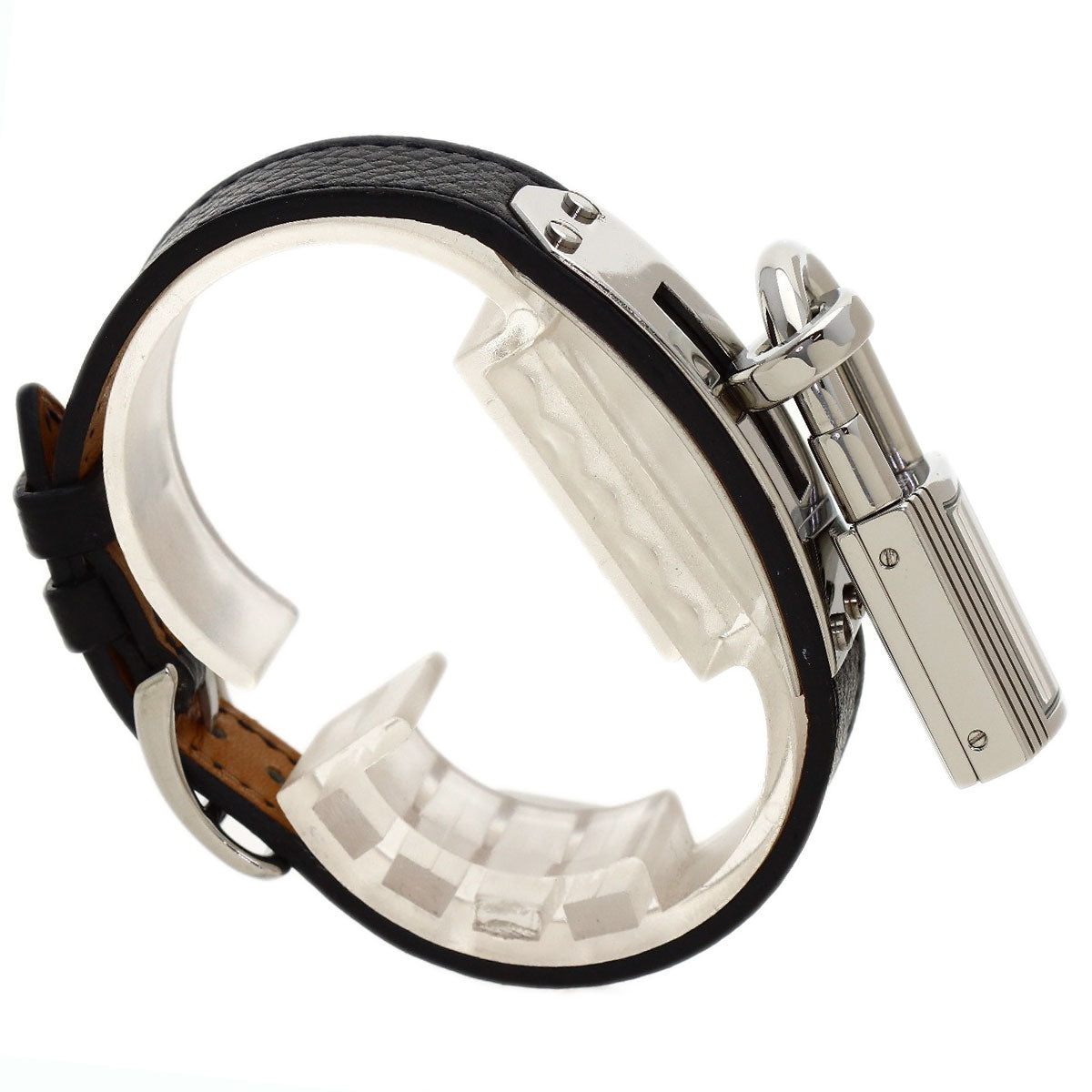 HERMES Kelly watch Watches KE1.210 Stainless Steel/Leather Ladies