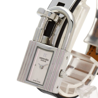HERMES Kelly watch Watches KE1.210 Stainless Steel/Leather Ladies