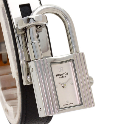 HERMES Kelly watch Watches KE1.210 Stainless Steel/Leather Ladies