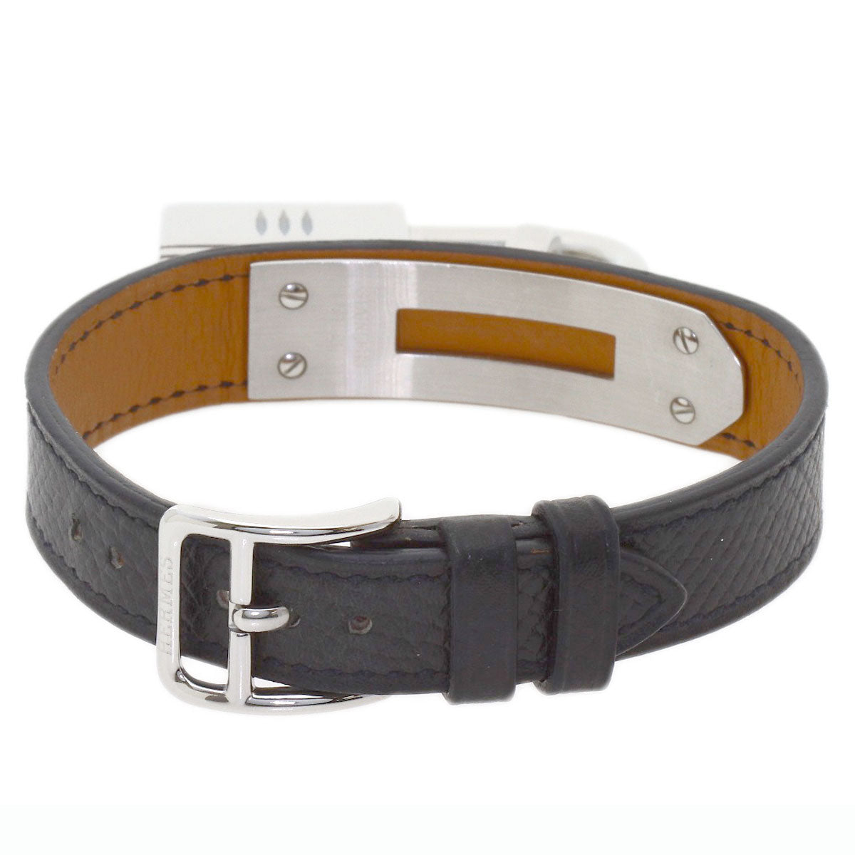 HERMES Kelly watch Watches KE1.210 Stainless Steel/Leather Ladies