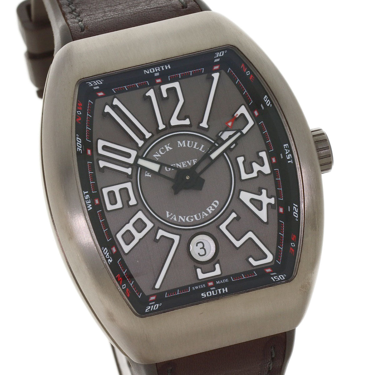 FRANCK MULLER Vanguard Watches V41SCDT Titanium/Rubber mens