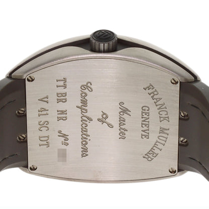 FRANCK MULLER Vanguard Watches V41SCDT Titanium/Rubber mens
