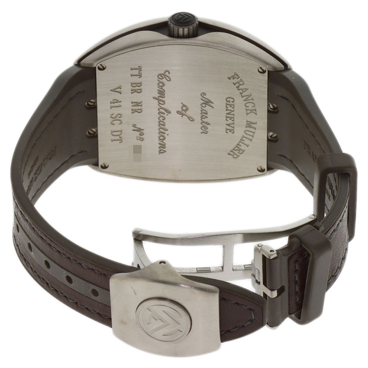 FRANCK MULLER Vanguard Watches V41SCDT Titanium/Rubber mens