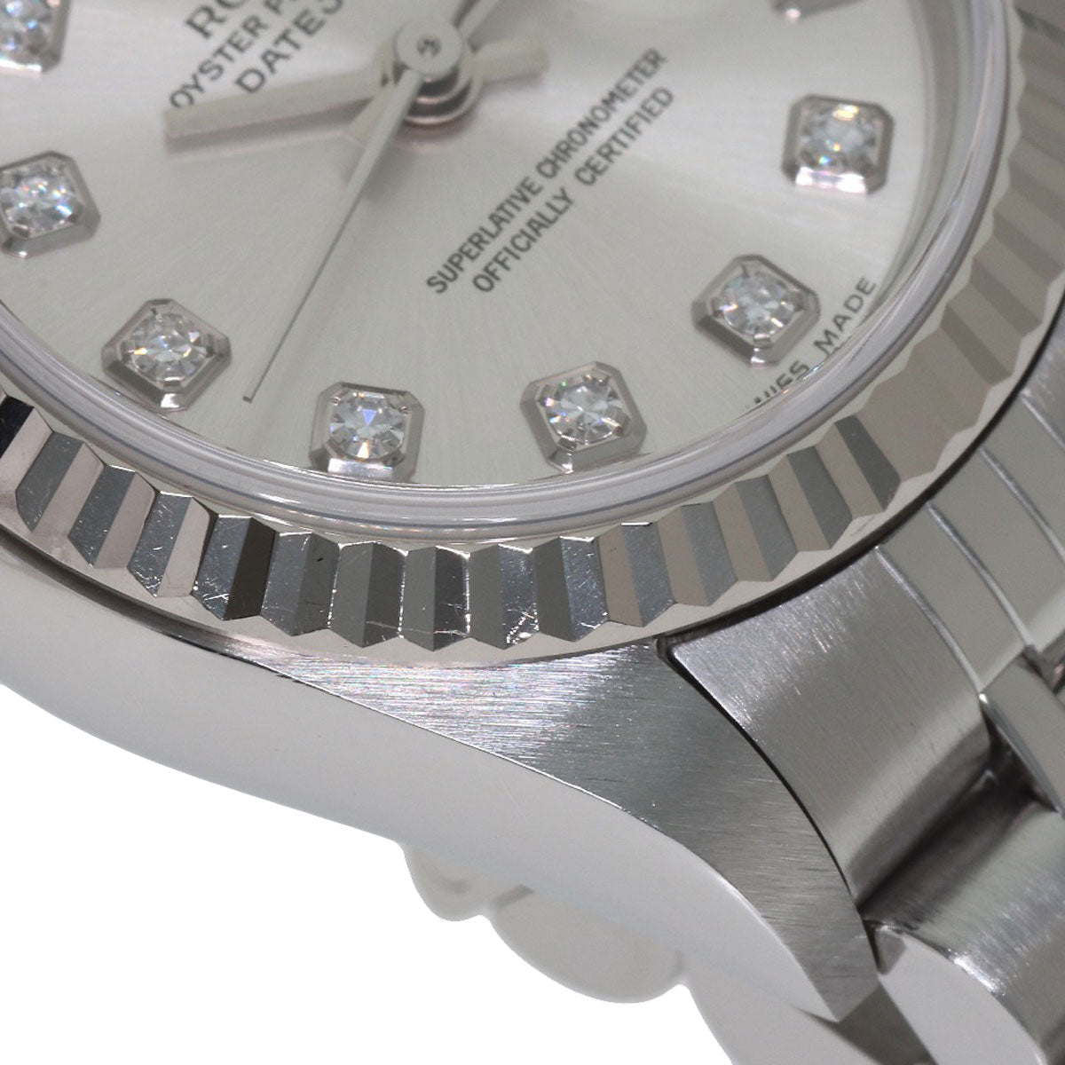 ROLEX DATEJUST 10P Diamond Watches 79174G Stainless Steel/Stainless Steel Ladies