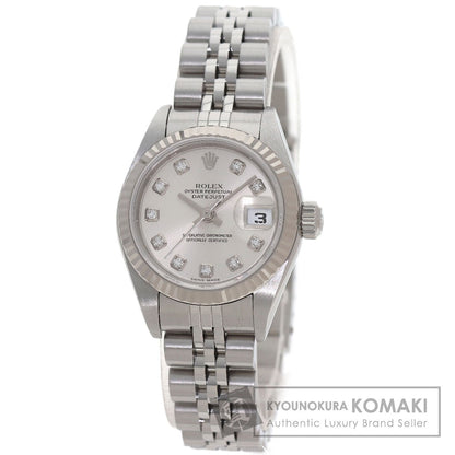 ROLEX DATEJUST 10P Diamond Watches 79174G Stainless Steel/Stainless Steel Ladies