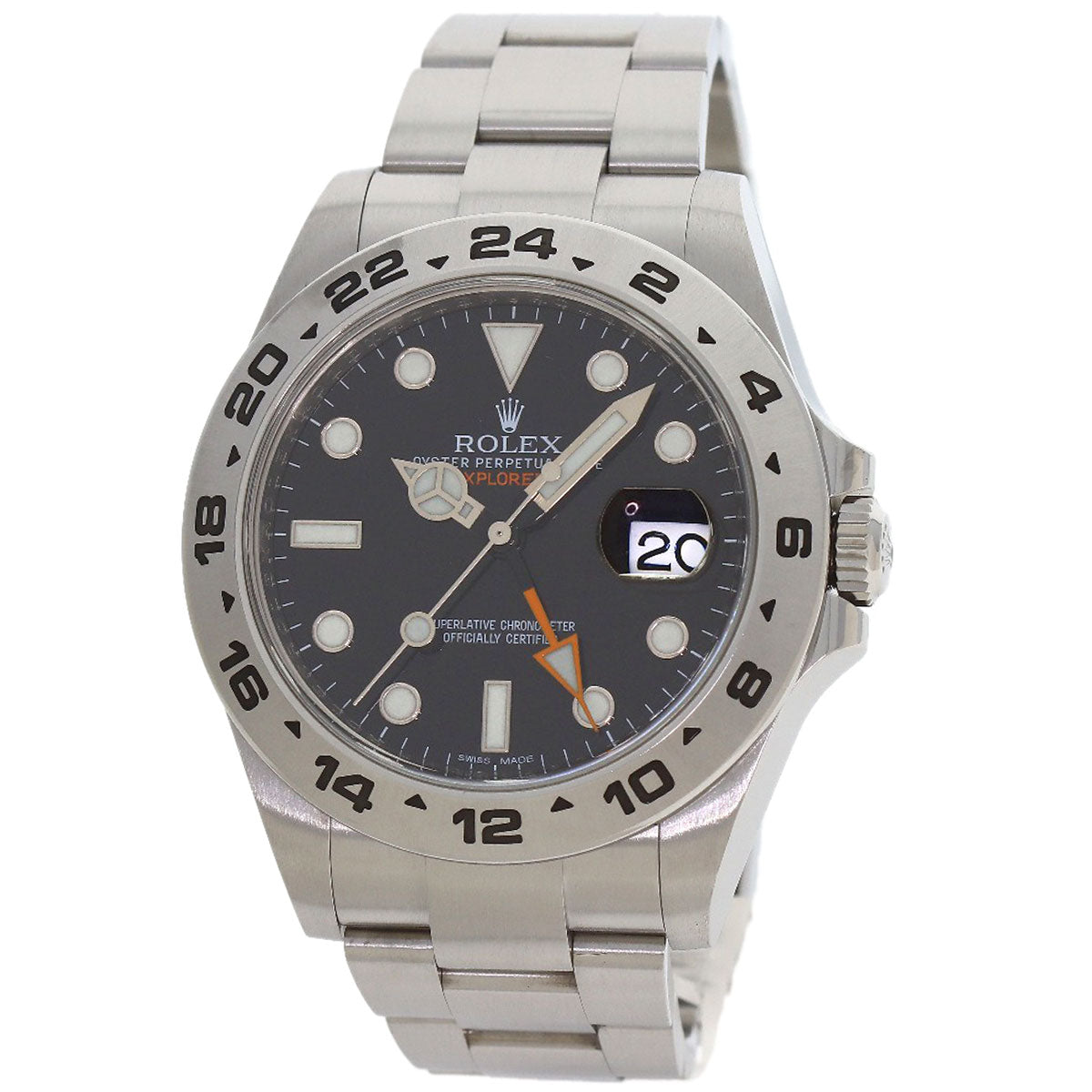 ROLEX Explorer 2 Watches 216570 Stainless Steel/Stainless Steel mens