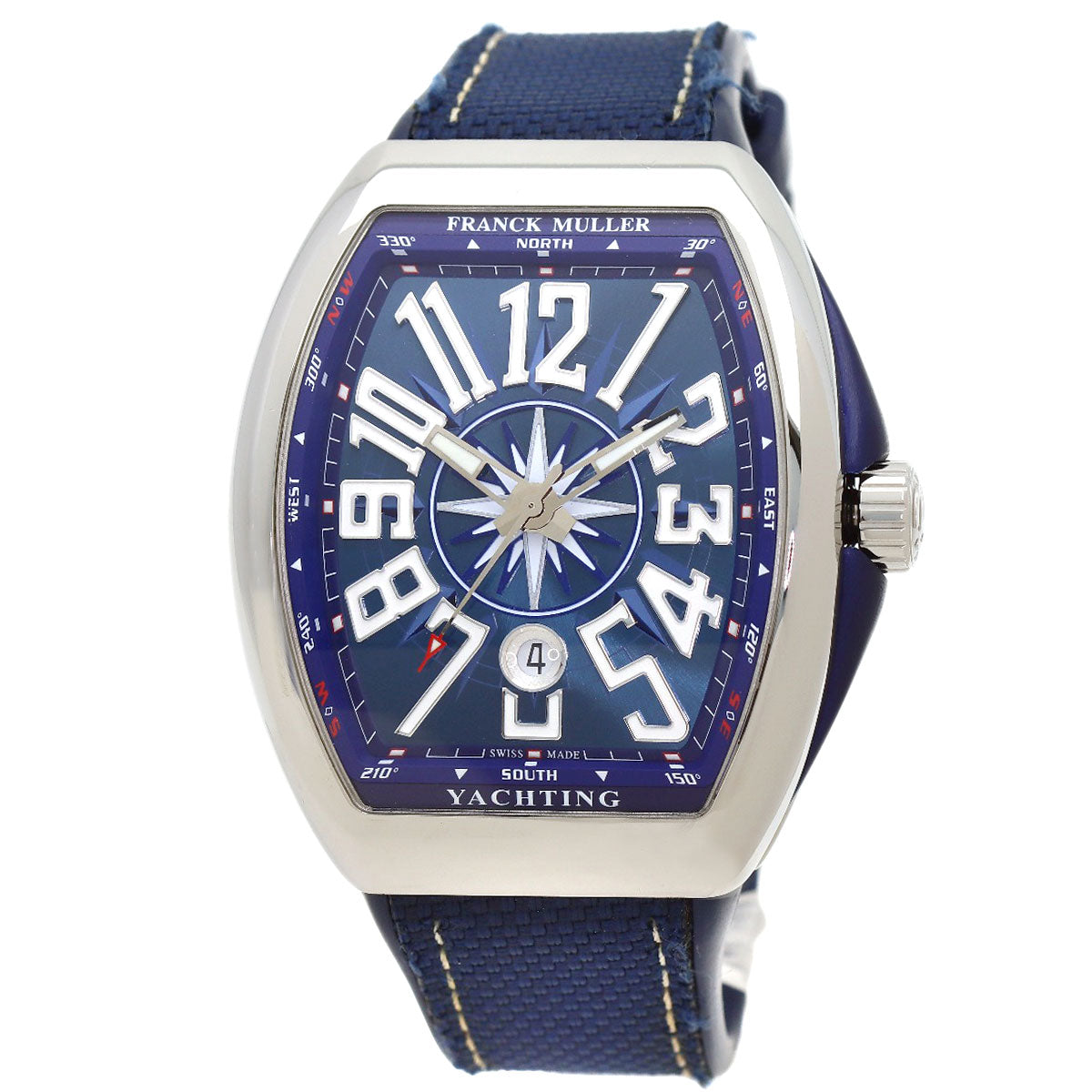 FRANCK MULLER Vanguard Yachting Watches V45SCDT Stainless Steel/Rubber mens