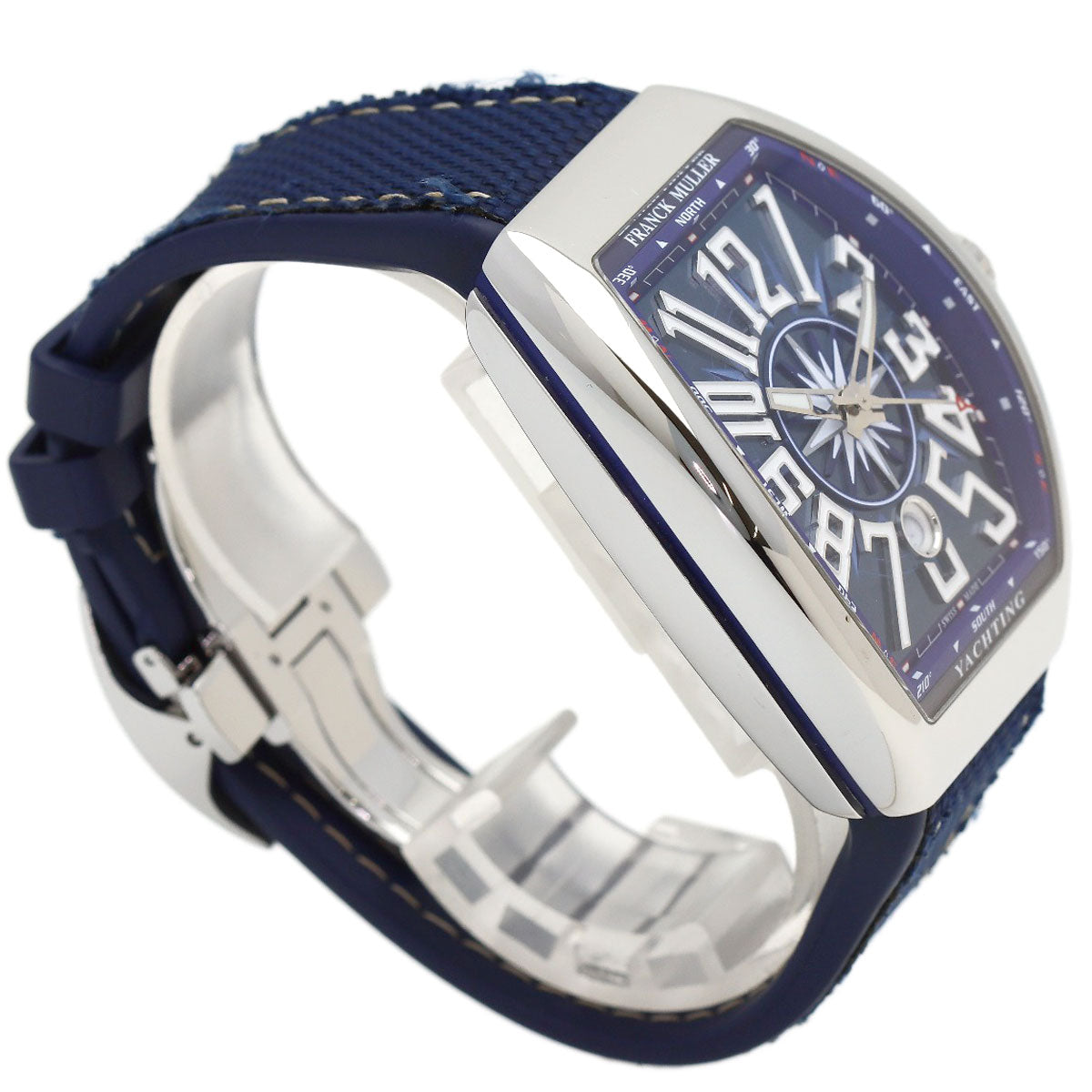 FRANCK MULLER Vanguard Yachting Watches V45SCDT Stainless Steel/Rubber mens