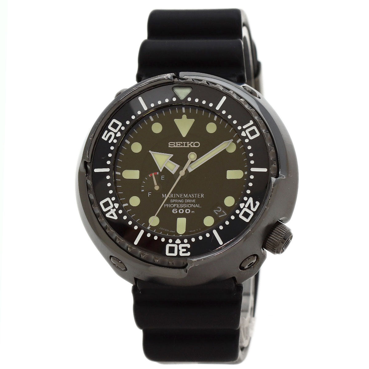 SEIKO Prospex Marine Master Spring Drive Watches SBDB009 5R65-0AK0 Titanium/Rubber mens