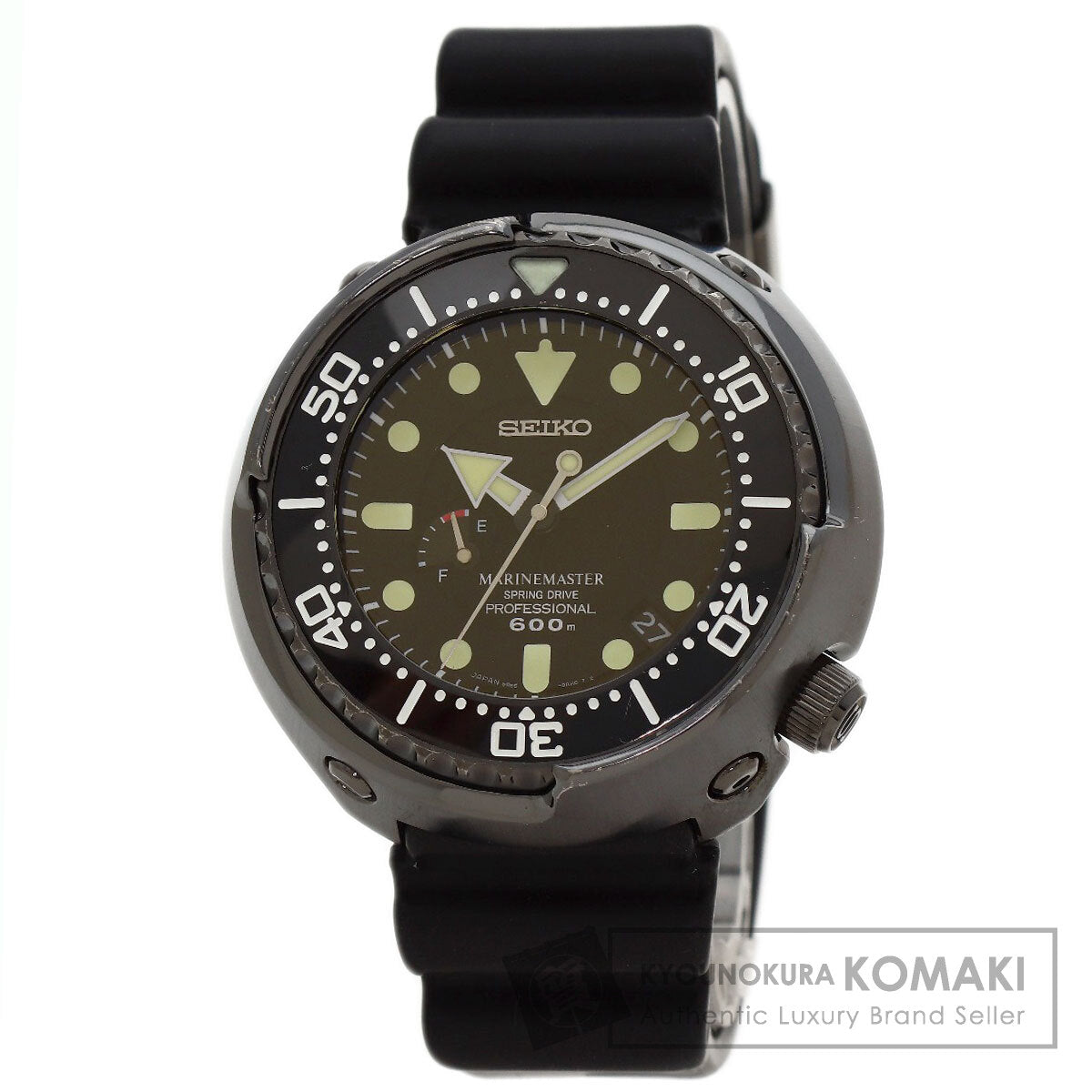 SEIKO Prospex Marine Master Spring Drive Watches SBDB009 5R65-0AK0 Titanium/Rubber mens