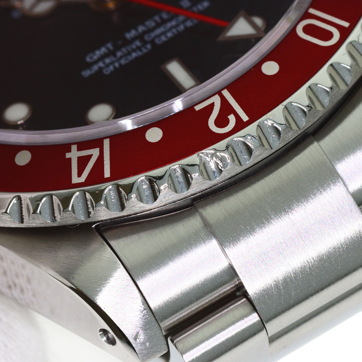 ROLEX GMT Master II Coke Black and Red Bezel Watches 16170 Stainless Steel/Stainless Steel mens