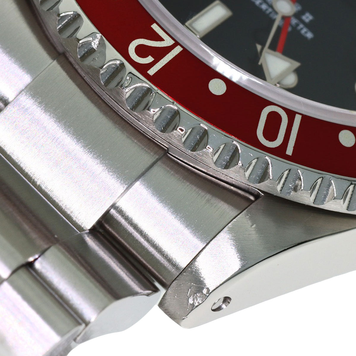 ROLEX GMT Master II Coke Black and Red Bezel Watches 16170 Stainless Steel/Stainless Steel mens