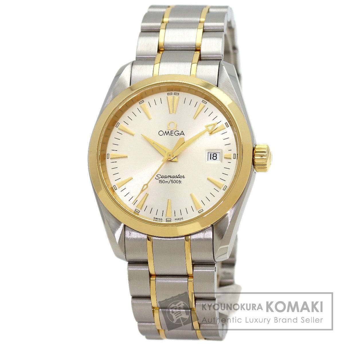 OMEGA Seamaster Aqua Terra Watches 2318.3 Stainless Steel/K18YGxSS mens