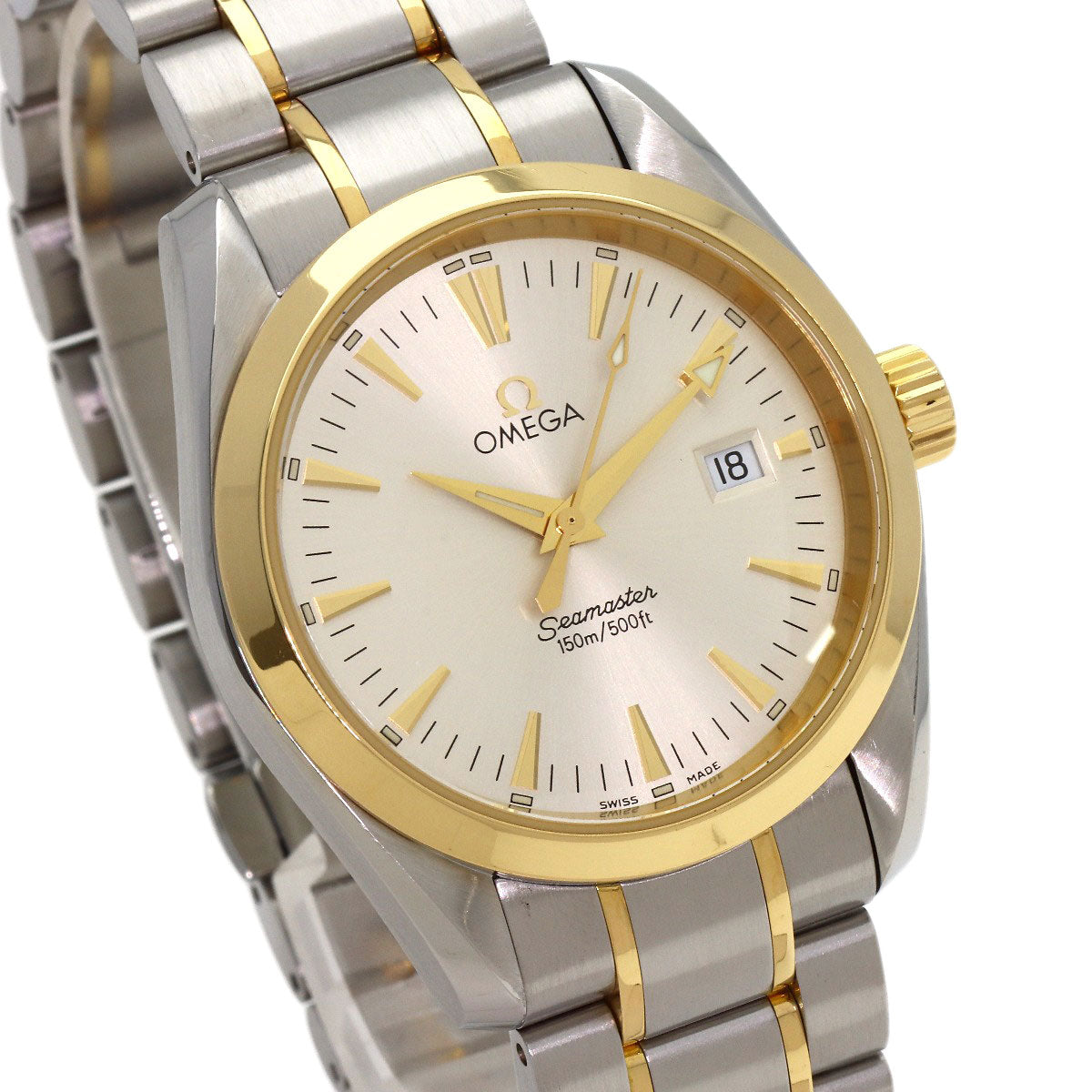 OMEGA Seamaster Aqua Terra Watches 2318.3 Stainless Steel/K18YGxSS mens