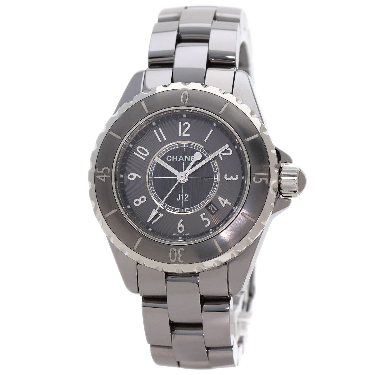 CHANEL J12 1.3" Chromatic Watches H2978 Titanium/Ceramic/Titanium/Ceramic Ladies
