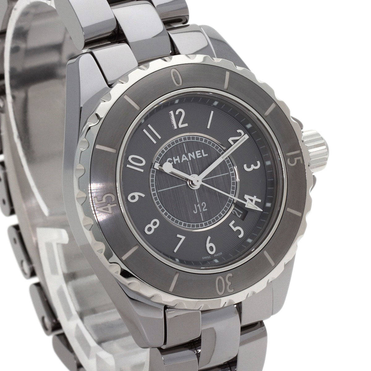 CHANEL J12 1.3" Chromatic Watches H2978 Titanium/Ceramic/Titanium/Ceramic Ladies