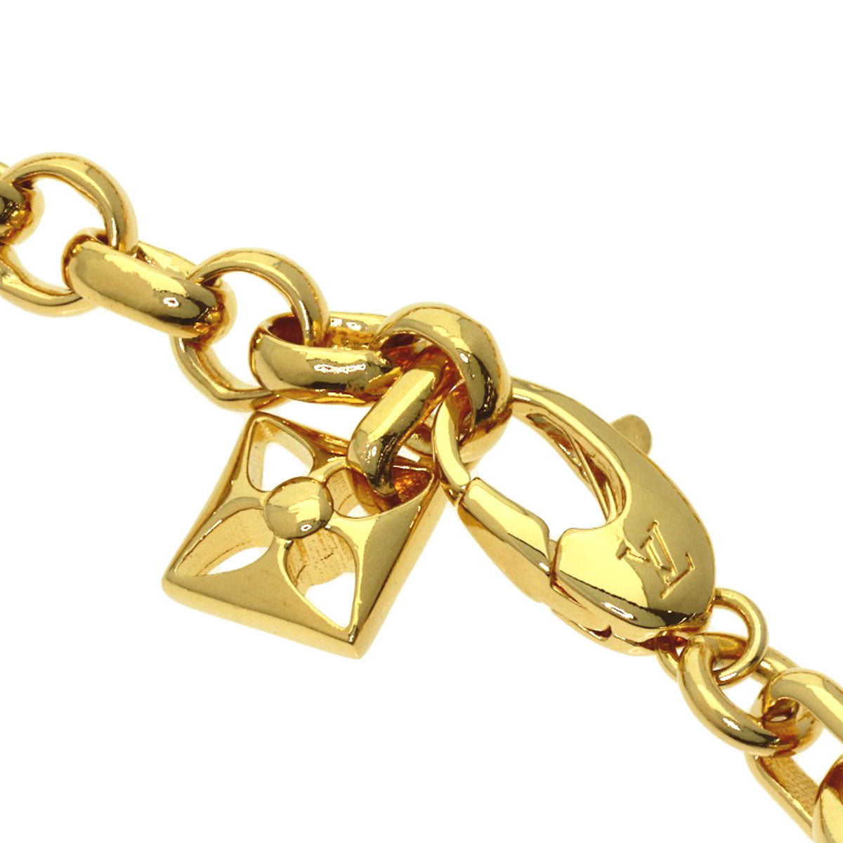LOUIS VUITTON Crazy In Rock M00376 Bracelet Gold Plated Ladies [Used]