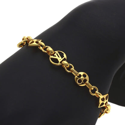LOUIS VUITTON Crazy In Rock M00376 Bracelet Gold Plated Ladies [Used]