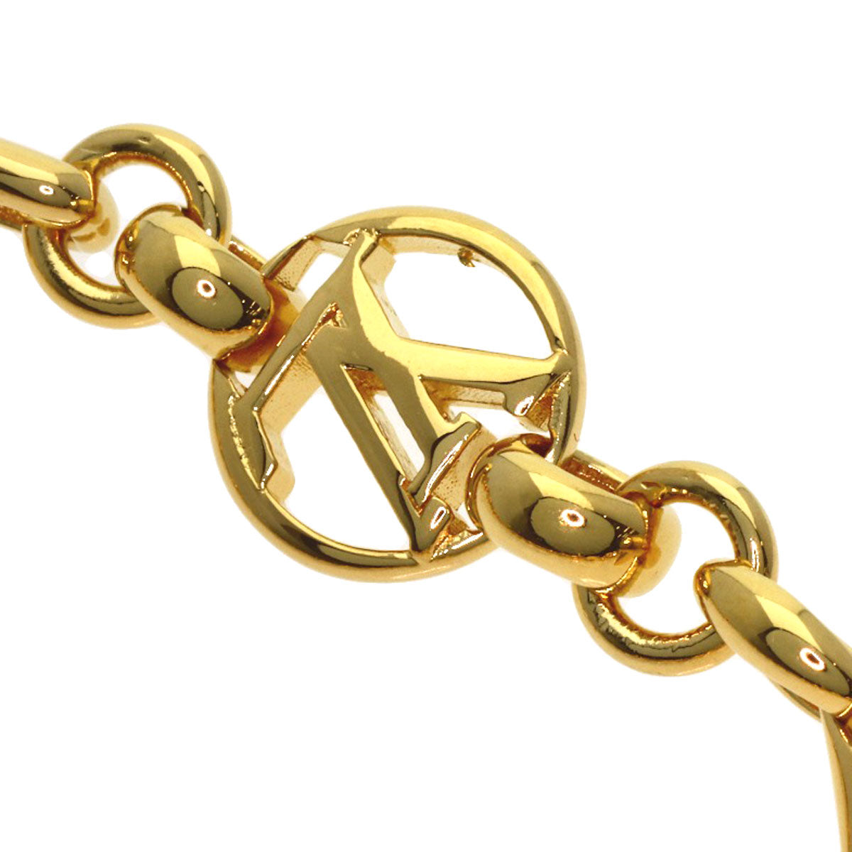 LOUIS VUITTON Crazy In Rock M00376 Bracelet Gold Plated Ladies [Used]