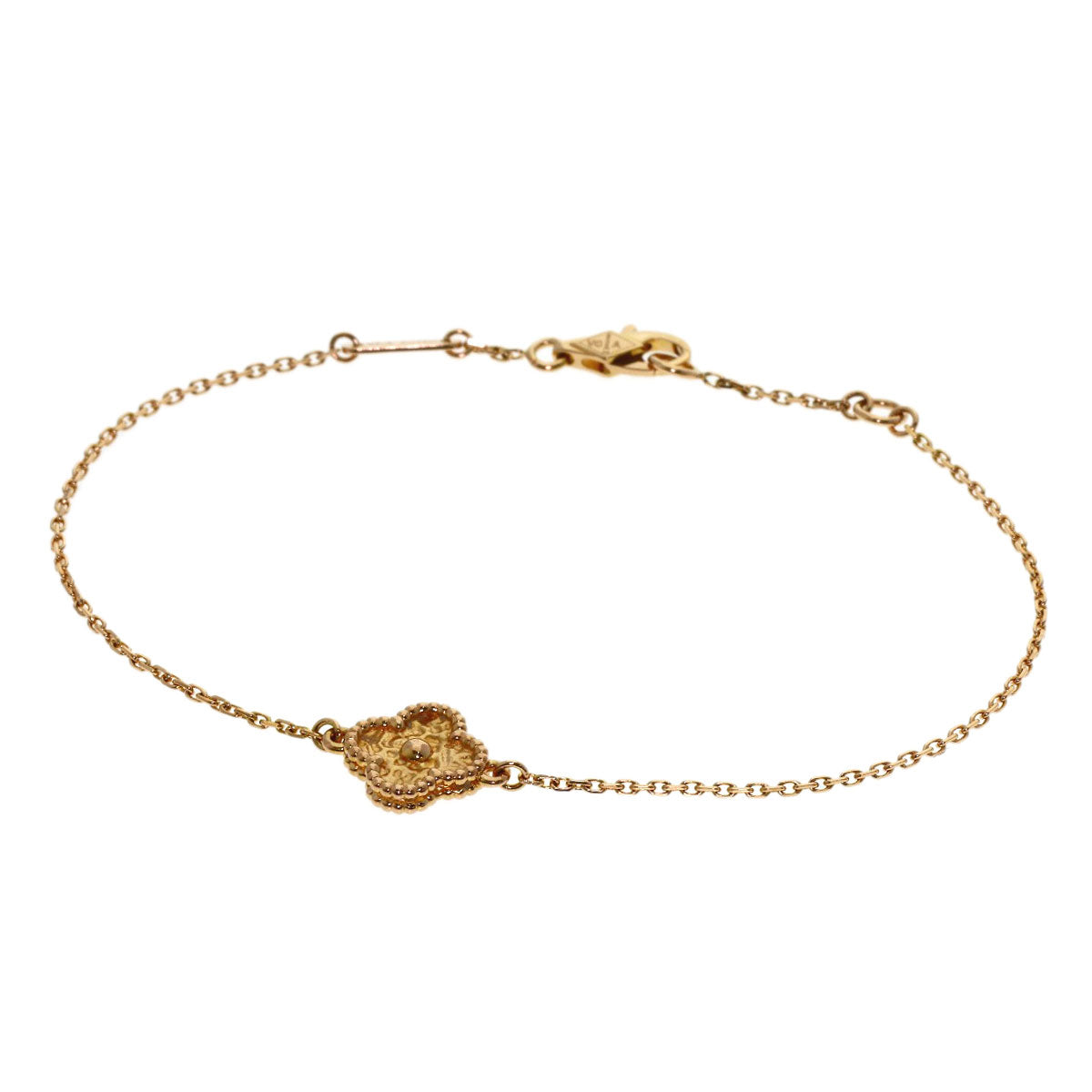 Van Cleef & Arpels Sweet Alhambra Bracelet K18 Pink Gold Ladies [Used]