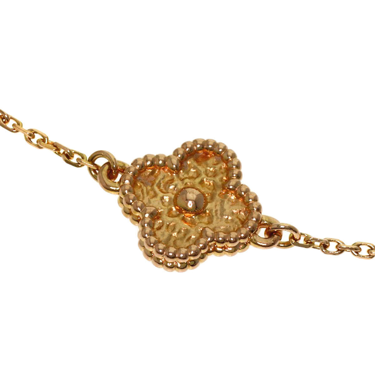 Van Cleef & Arpels Sweet Alhambra Bracelet K18 Pink Gold Ladies [Used]