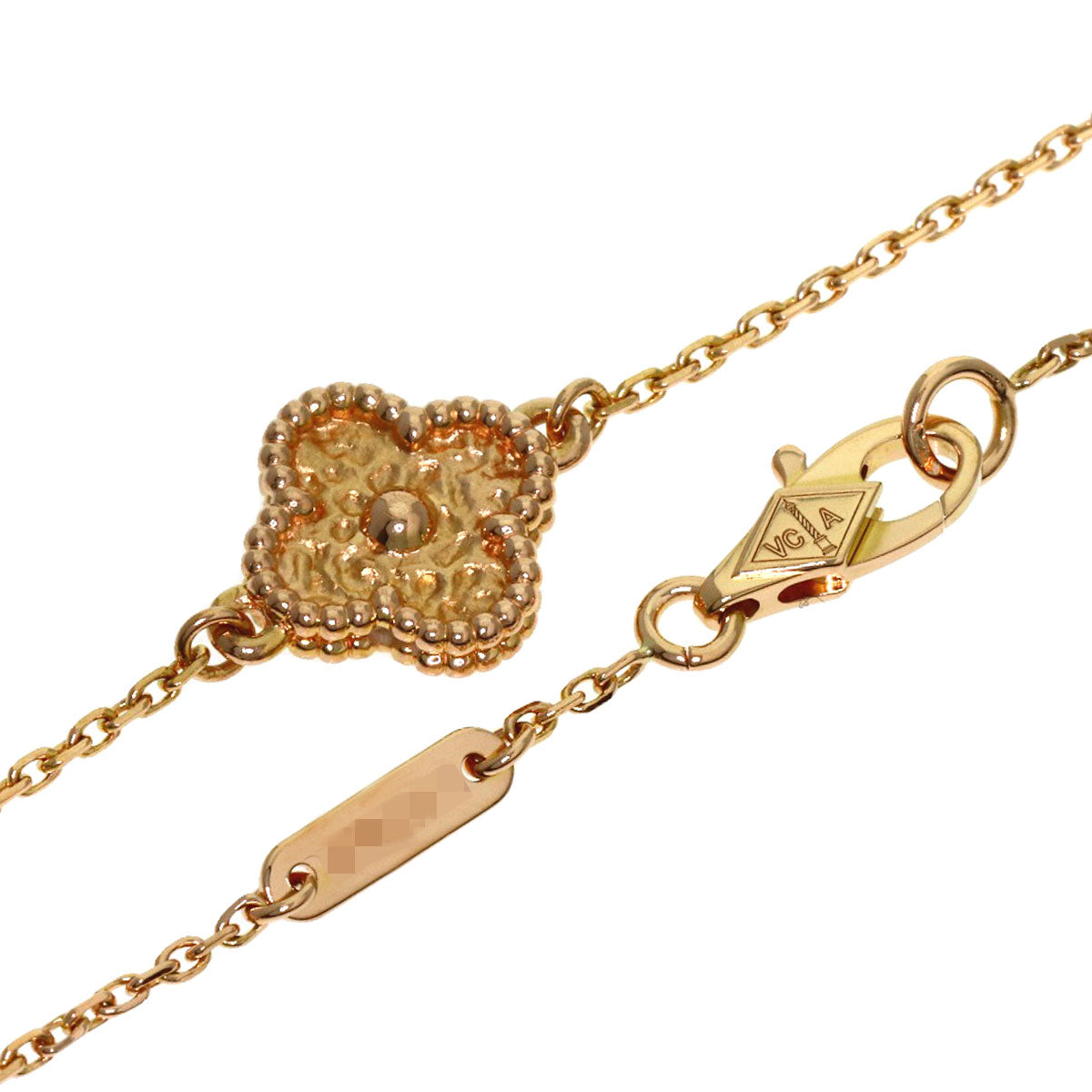 Van Cleef & Arpels Sweet Alhambra Bracelet K18 Pink Gold Ladies [Used]