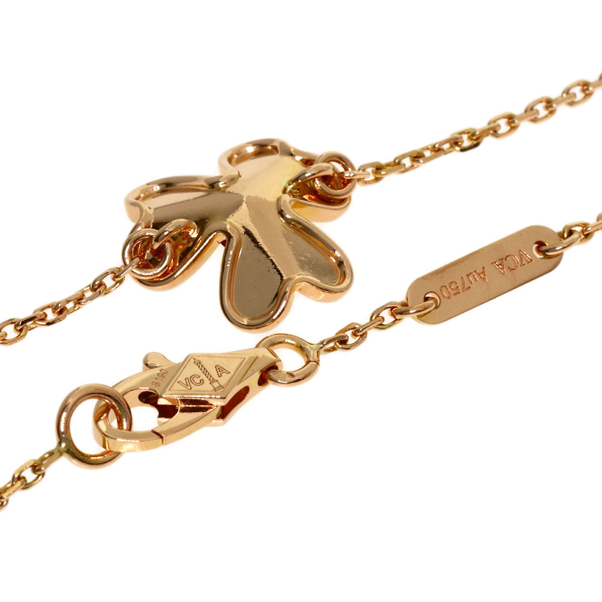 Van Cleef & Arpels Frivole Mini Ruby Bracelet K18 Pink Gold Ladies [Used]
