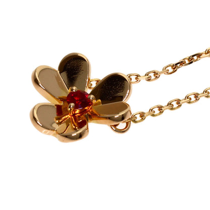Van Cleef & Arpels Frivole Mini Ruby Bracelet K18 Pink Gold Ladies [Used]