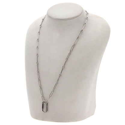 HERMES Curiosité Long Chain Necklace Gold Plated Ladies [Used]