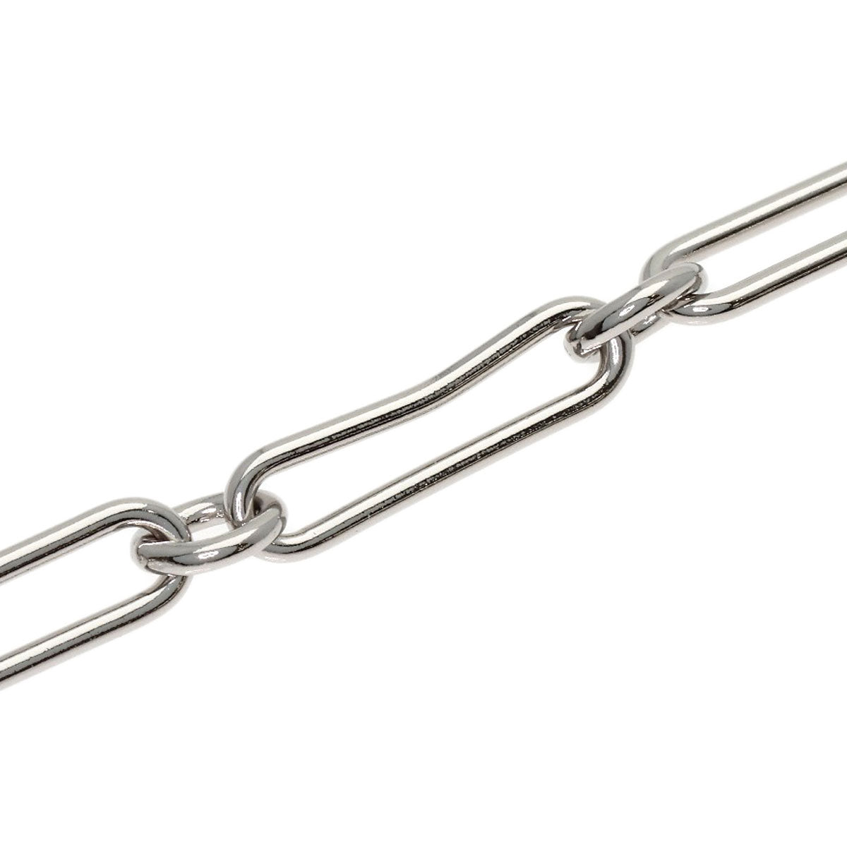 HERMES Curiosité Long Chain Necklace Gold Plated Ladies [Used]