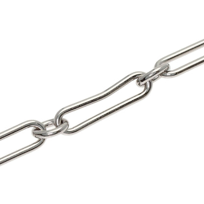 HERMES Curiosité Long Chain Necklace Gold Plated Ladies [Used]