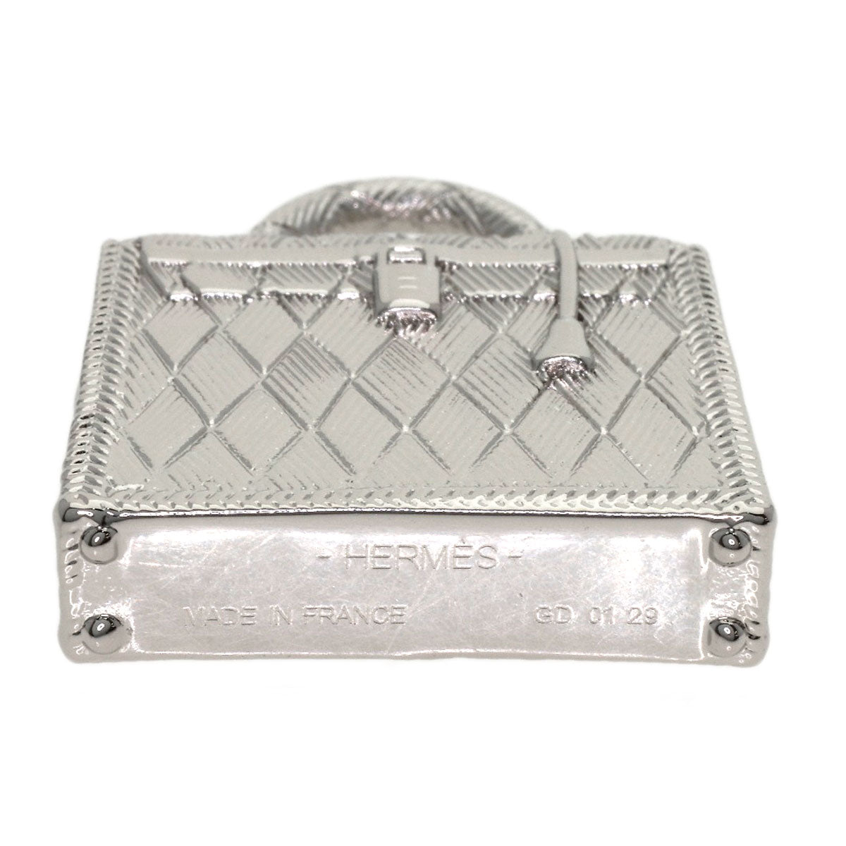 HERMES Curio Jite Kelly Pendant top Metal Ladies [Used]