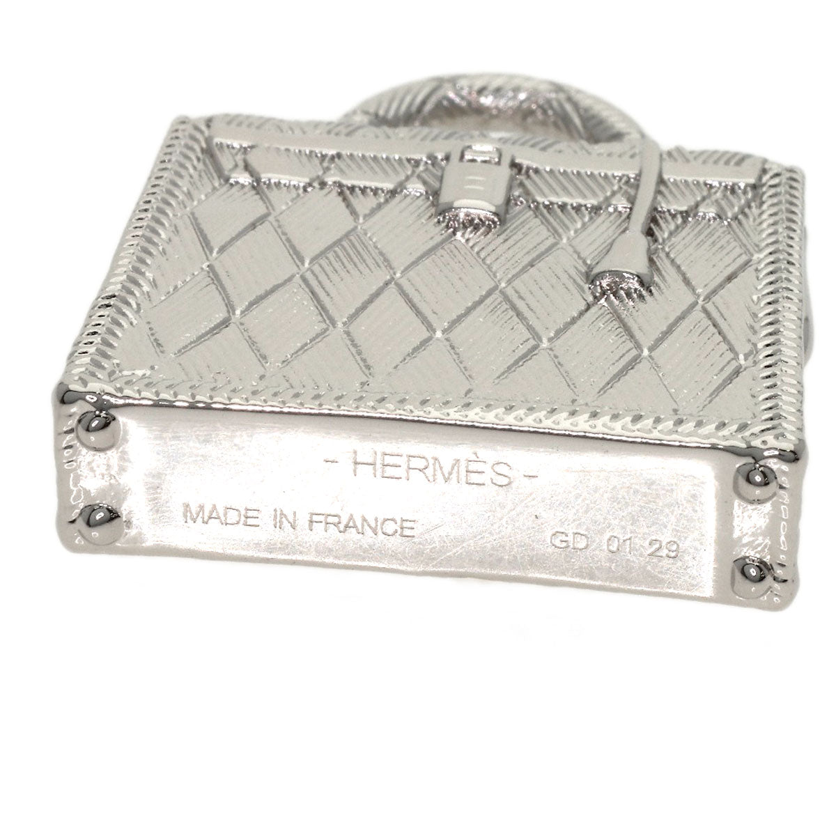 HERMES Curio Jite Kelly Pendant top Metal Ladies [Used]