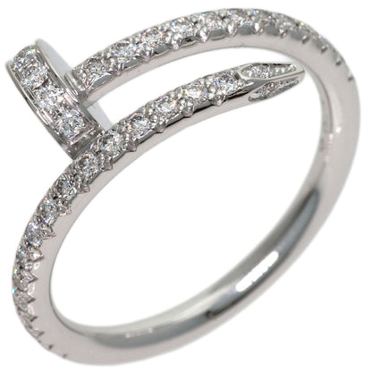 CARTIER Juste un Clou SM Diamond #47 Ring K18 White Gold Ladies [Used]