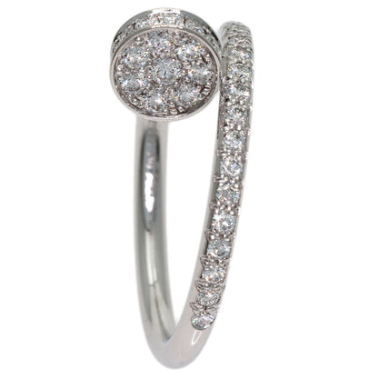 CARTIER Juste un Clou SM Diamond #47 Ring K18 White Gold Ladies [Used]