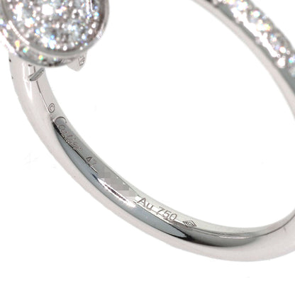 CARTIER Juste un Clou SM Diamond #47 Ring K18 White Gold Ladies [Used]