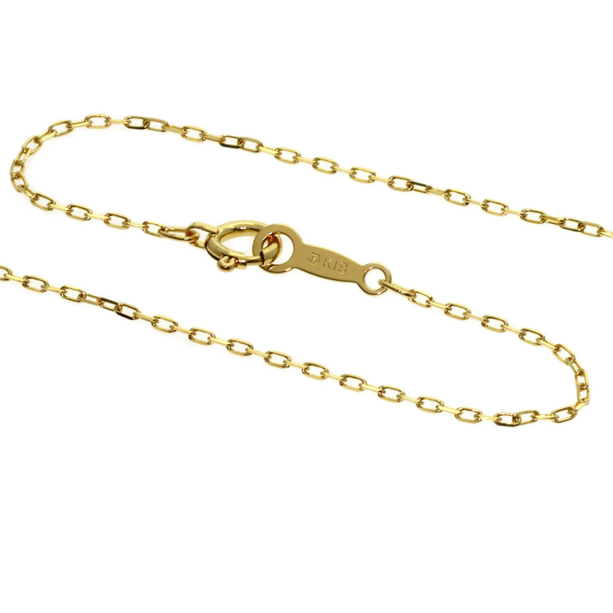 MIKIMOTO Pearl Pearl Diamond Necklace K18 Yellow Gold Ladies [Used]