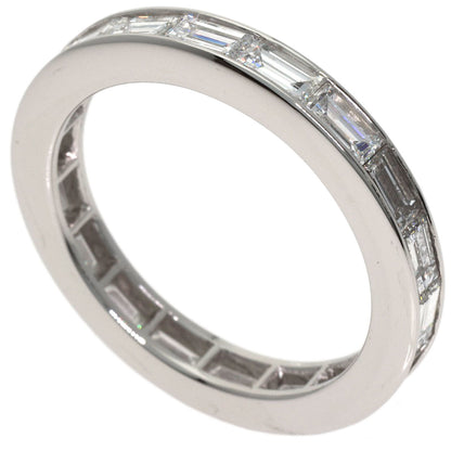 HARRY WINSTON Full Eternity Bucket Diamond Ring Platinum PT950 Ladies [Used]