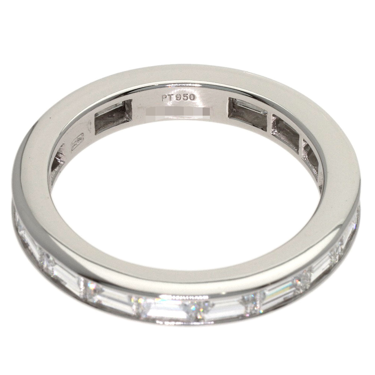 HARRY WINSTON Full Eternity Bucket Diamond Ring Platinum PT950 Ladies [Used]