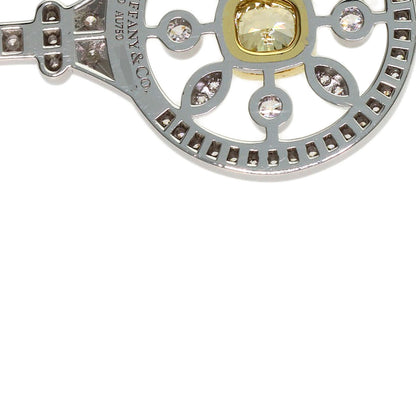TIFFANY&Co. Kaleidoscope Key Diamond Necklace K18 Yellow Gold PT950Ladies [Used]