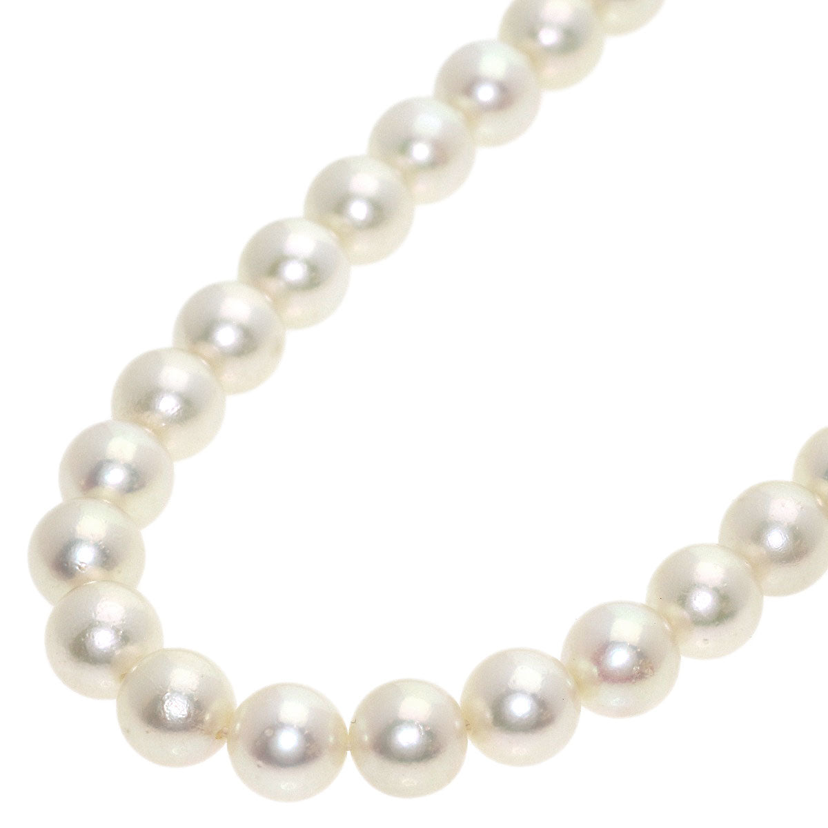 MIKIMOTO Pearl Pearl Necklace Silver Ladies [Used]