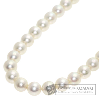 MIKIMOTO Pearl Pearl Necklace Silver Ladies [Used]
