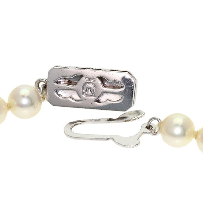 MIKIMOTO Pearl Pearl Necklace Silver Ladies [Used]