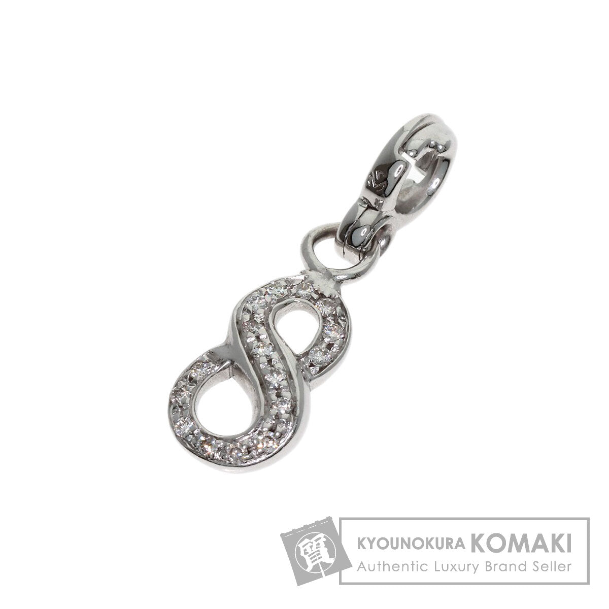 FRANCK MULLER Talisman 8 Diamond Pendant top K18 White Gold Ladies [Used]