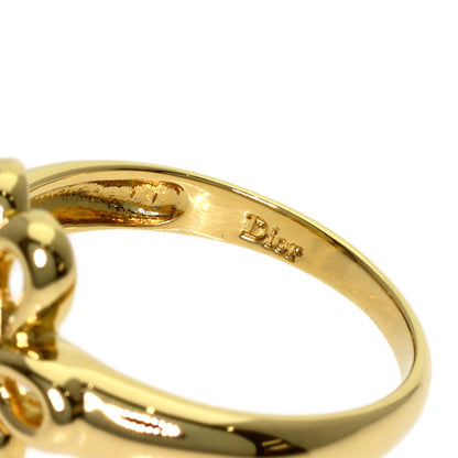 Dior Baby pearl Pearl Ring K18 Yellow Gold Ladies [Used]