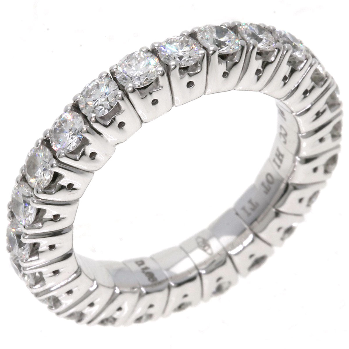 PICCHIOTTI Full eternity Diamond Ring K18 White Gold Ladies [Used]