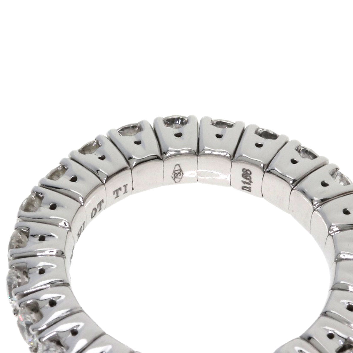 PICCHIOTTI Full eternity Diamond Ring K18 White Gold Ladies [Used]