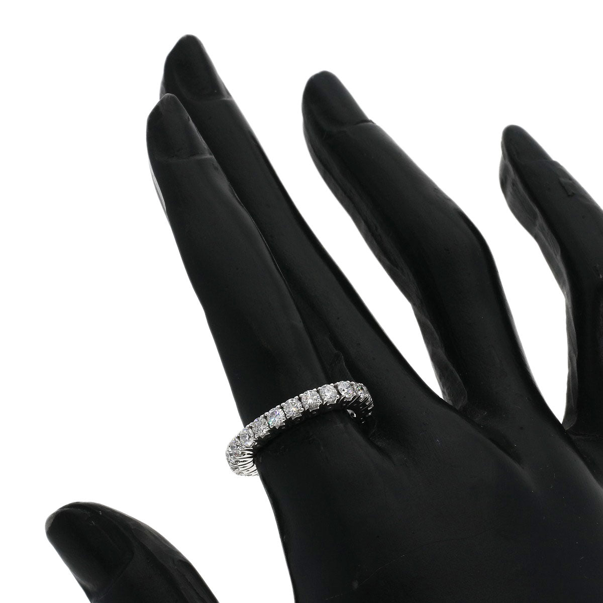 PICCHIOTTI Full eternity Diamond Ring K18 White Gold Ladies [Used]