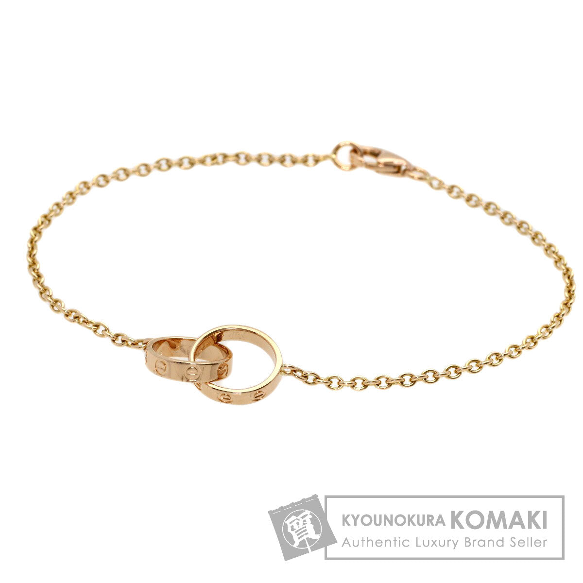 CARTIER baby love Bracelet K18 Pink Gold Ladies [Used]